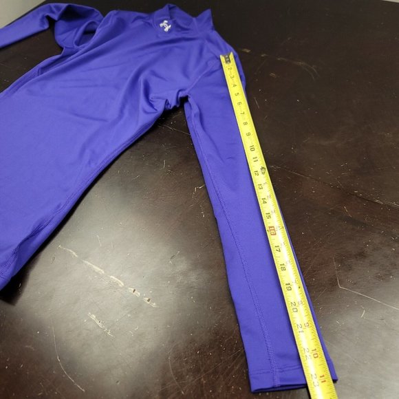 Under Armour Womens S Shirt Fitted ColdGear Mock Neck in‎ Purple - Picture 10 of 13